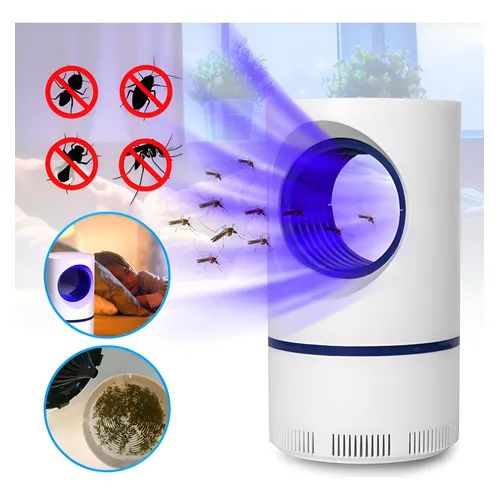 Lampara LED Atrapa Mosquitos USB